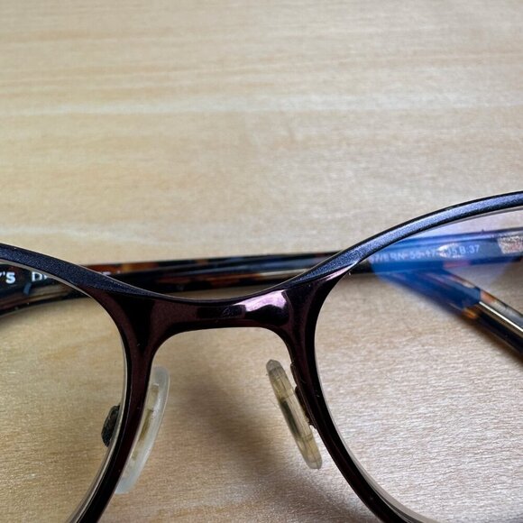 Humphrey's Eyewear Eyeglasses Two Tone Cat-Eye 592037 Tortoise Arms - Picture 4 of 6